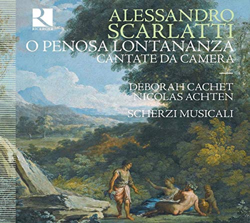 Nicolas Achten - Alessandro Scarlatti: O Penosa Lontananza - CD image 1