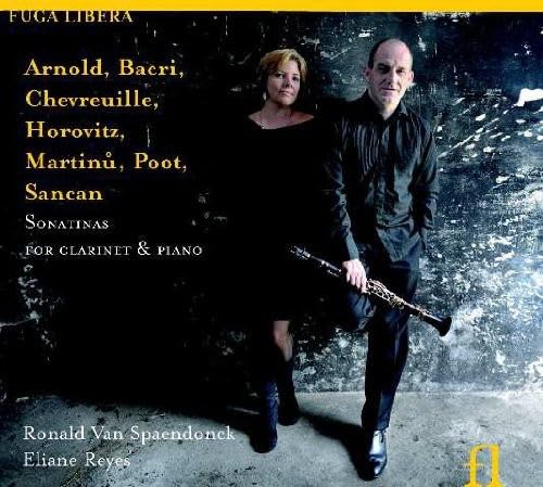 Ronald van Spaendonc - Sonatinas for Clarinet and Piano - CD image 1