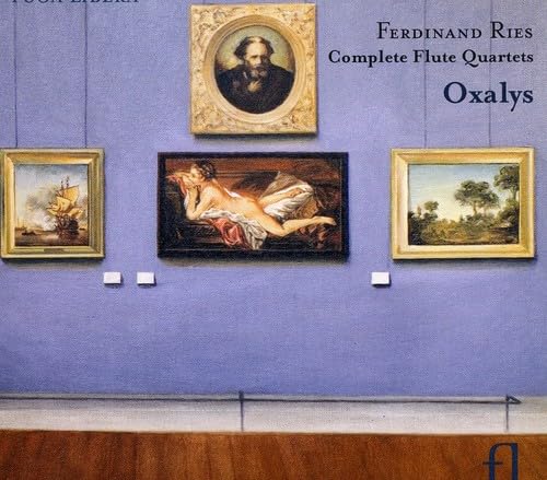 Oxalys - Ferdinand Ries: Complete Flute Quartets - CD image 1