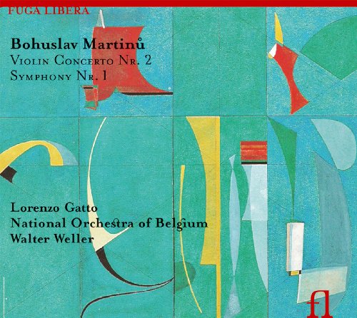 Bohuslav Martinu - : Violin Concerto Nr. 2/Symphony Nr. 1 - CD image 1