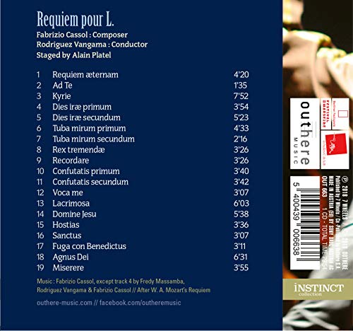 Fabrizio Cassol - Requiem Pour L. - CD image 2