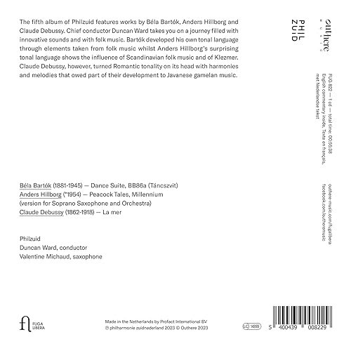 DUNCAN WARD; VALENTI - BELA BARTOK DANCE SUITE - AND - CD image 2