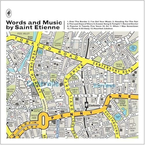 SAINT ETIENNE - WORDS AND MUSIC BY - Vinyl Record 12" RECORD image 1