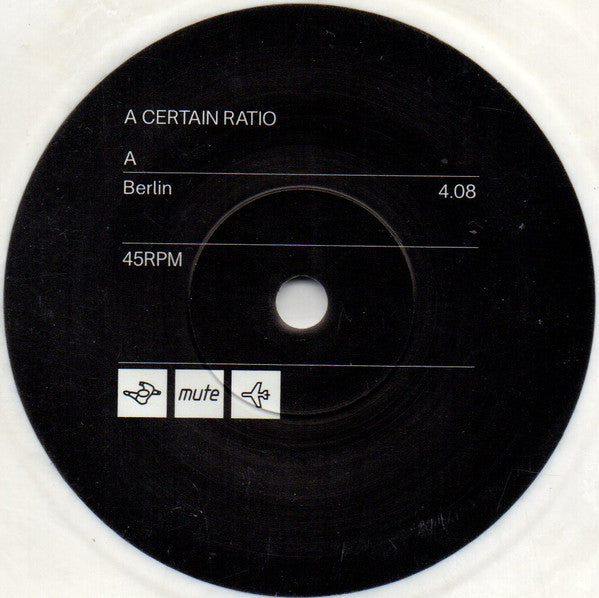 A CERTAIN RATIO - BERLIN - Vinyl Record 7" RECORD image 3