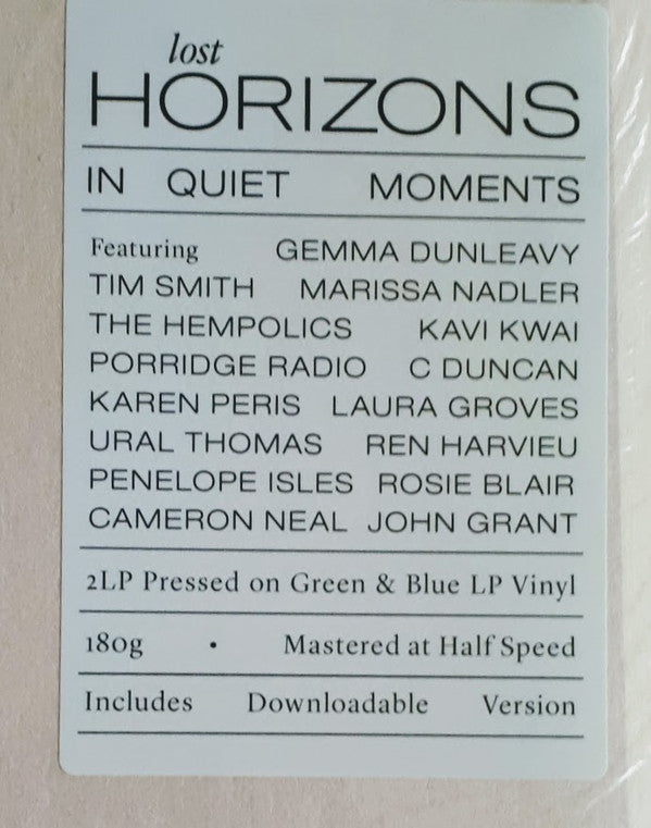 LOST HORIZONS - In Quiet Moments - Vinyl Record 2LP image 2