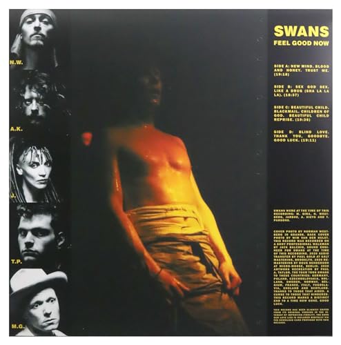 Swans - Feel Good No - Live LP - Vinyl Record image 2