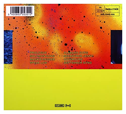 YOUNG GODS - Play Kurt Weill (30 Years Anniversary) - CD image 2