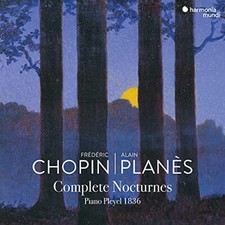 ALAIN PLANES - FREDERIC CHOPIN: COMPLETE NOCTURNES - cd album image 1