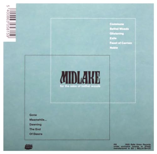 MIDLAKE - FOR THE SAKE OF BETHEL WOODS - CD ALBUM image 2