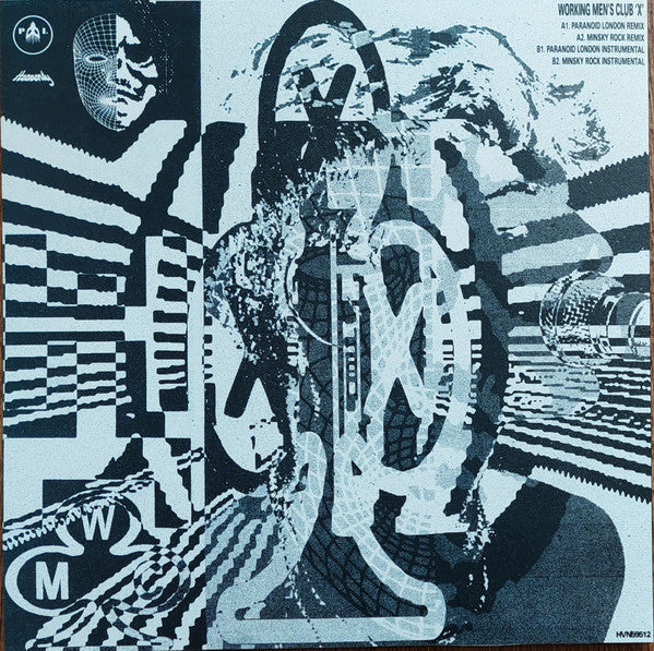 WORKING MEN'S CLUB - X - Vinyl Record 12" RECORD image 3