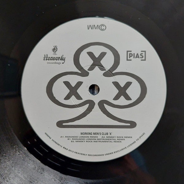 WORKING MEN'S CLUB - X - Vinyl Record 12" RECORD image 4