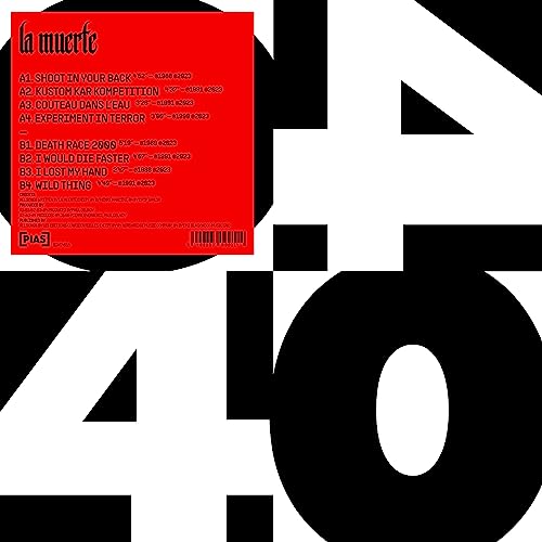 LA MUERTE - [PIAS] 40 - Vinyl Record 12" MAXI SINGLE image 1
