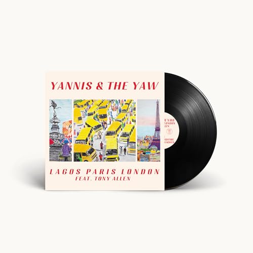 YANNIS & THE YAW FEA - LAGOS PARIS LONDON - Vinyl Record 12" MAXI SING image 1