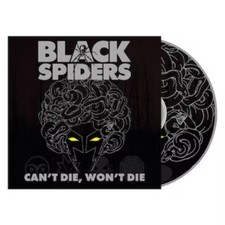 BLACK SPIDERS - CAN'T DIE, WON'T DIE - CD ALBUM image 1