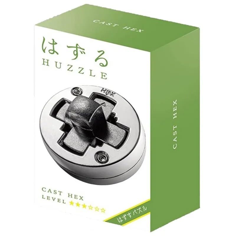 Huzzle Cast Hex Puzzle Game - Non-book item image 1
