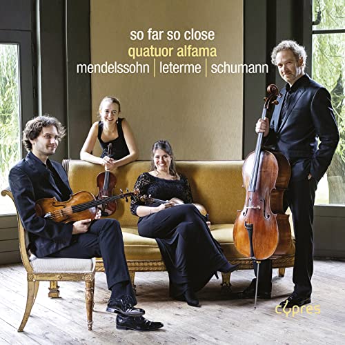 QUATUOR ALFAMA - SO FAR SO CLOSE - CD image 1