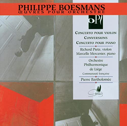 Philippe Boesmans - Œuvres Pour Orchestre - CD image 1