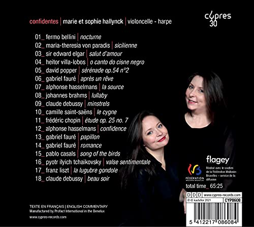MARIE HALLYNCK; SOPH - CONFIDENTES - cd image 2