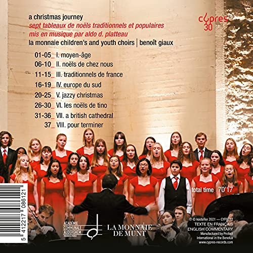 LA MONNAIE CHILDRENS - A CHRISTMAS JOURNEY - CD image 2