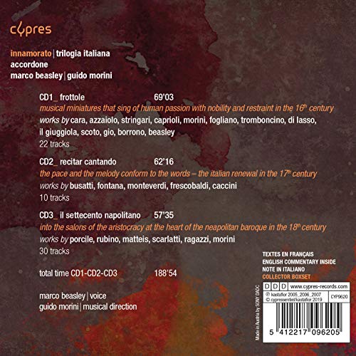 Accordone - Innamorato: Trilogia Italiana - CD image 2