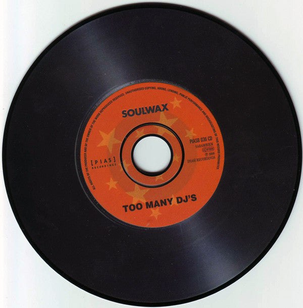 Soulwax - Too Many DJ's - Used CD image 8