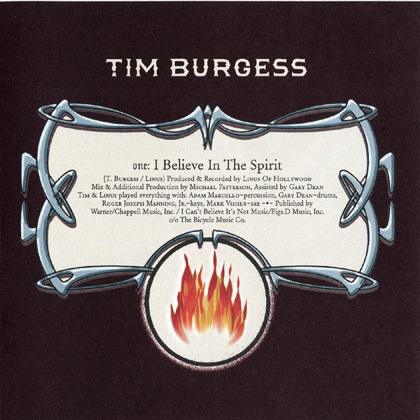 Tim Burgess - I Believe In The Spirit - Used CD image 6