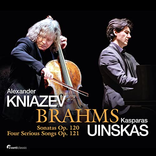 ALEXANDER KNIAZEV; K - BRAHMS SONATAS OP. 120 & FOUR - CD image 1