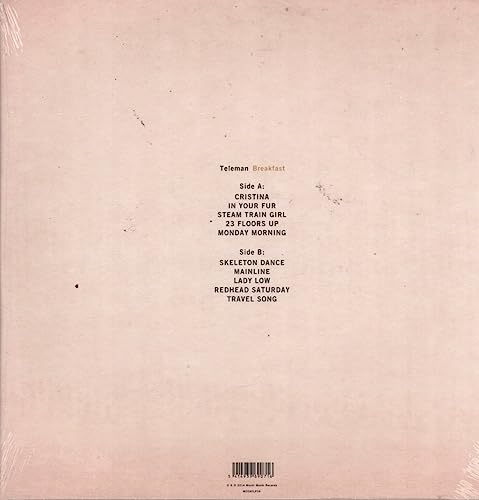 TELEMAN - BREAKFAST - Vinyl Record 12" RECORD image 2