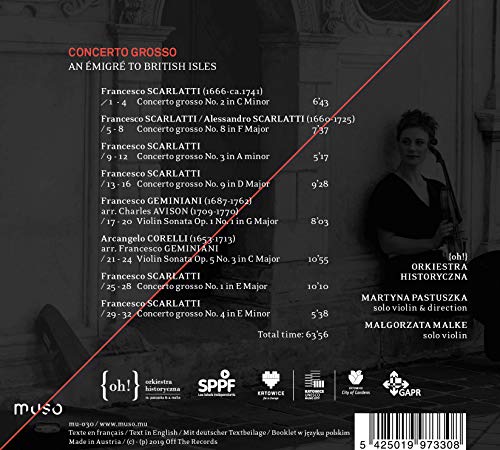 Charles Avison - Concerto Grosso - CD image 2