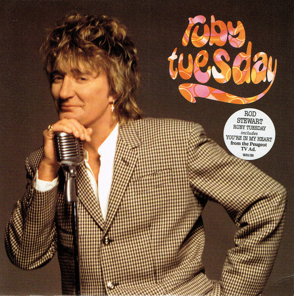 Rod Stewart - Ruby Tuesday - Used Vinyl Record 7" image 1