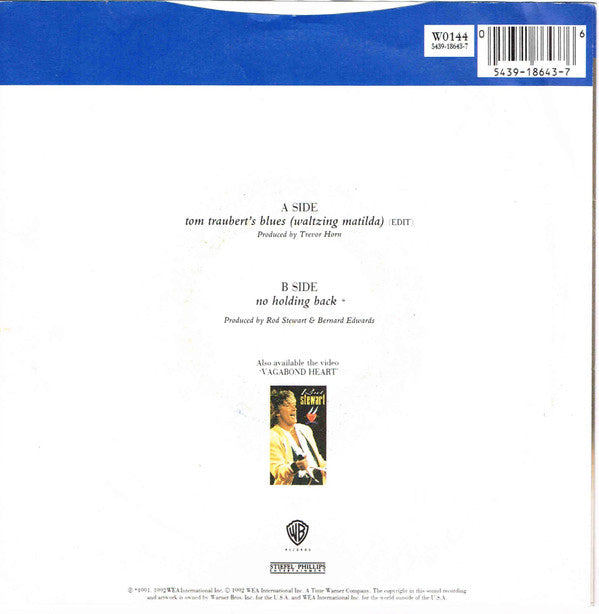 Rod Stewart - Tom Traubert's Blues (Waltzing Matilda) - Used Vinyl Reco image 6
