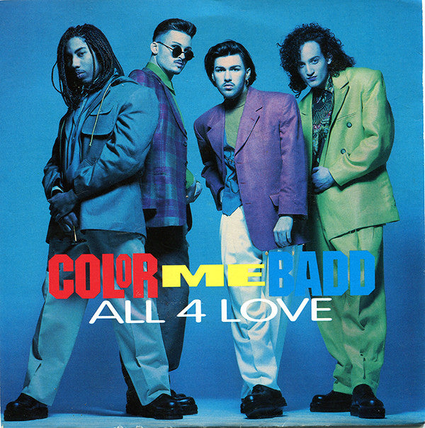 Color Me Badd - All 4 Love - Used Vinyl Record 7" image 1