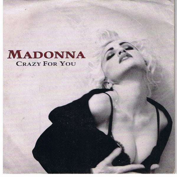Madonna - Crazy For You - Used Vinyl Record 7" image 1