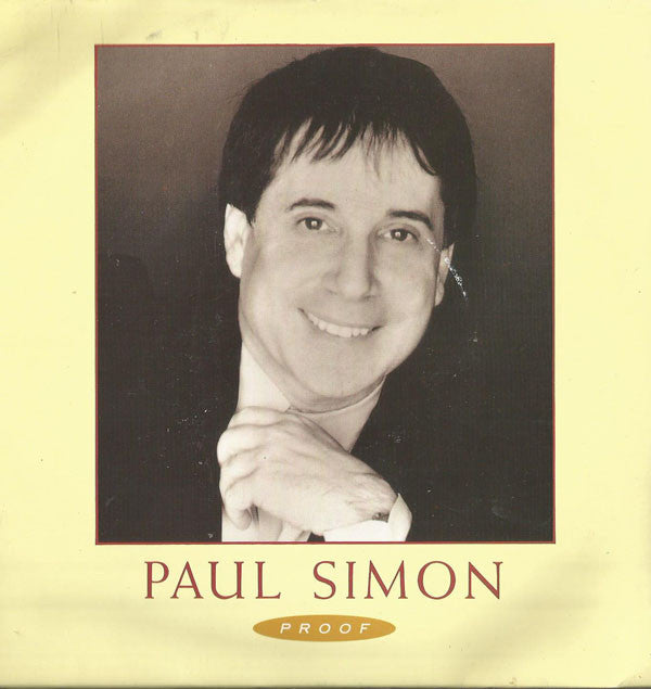 Paul Simon - Proof - Used Vinyl Record 7" image 1