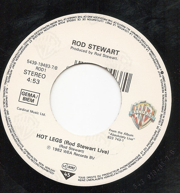 Rod Stewart - It Takes Two - Used Vinyl Record 7" image 8