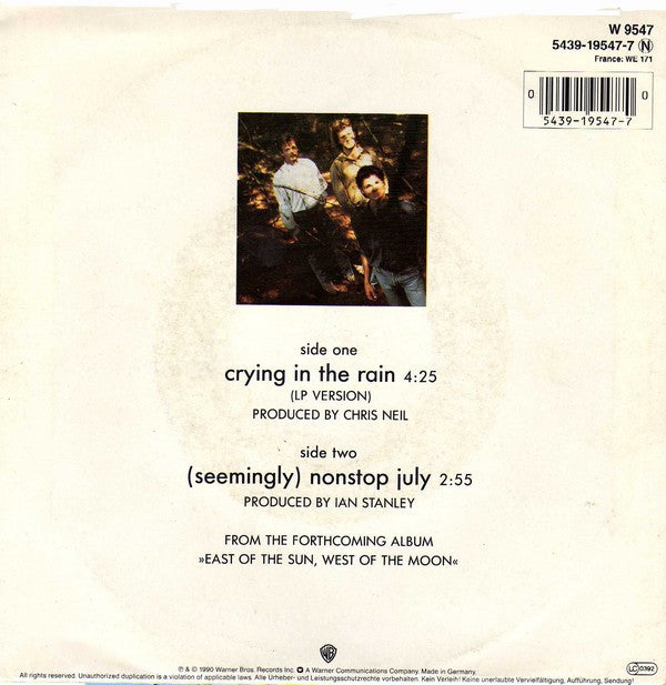 a-ha - Crying In The Rain - Used Vinyl Record 7" image 7