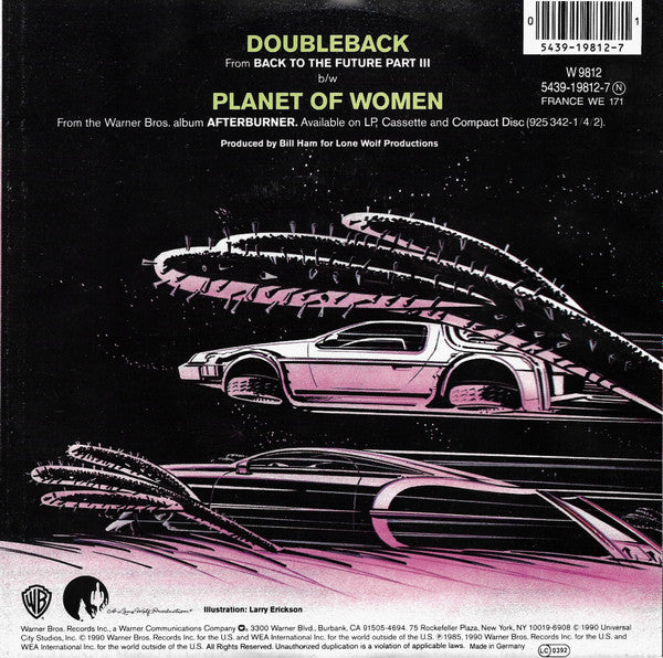ZZ Top - Doubleback - Used Vinyl Record 7" image 2