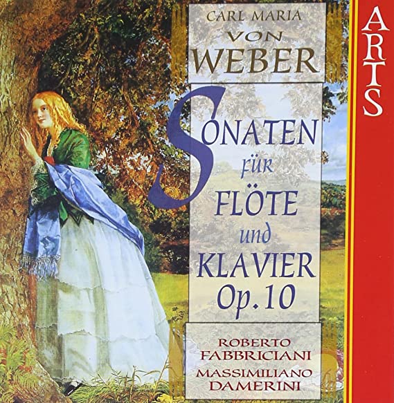 FABBRICIANI ROBERTO - WEBER SON FOR FLUTE - CD image 1