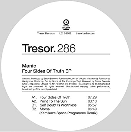 Monic - Four Sides Of Truth EP - Vinyl Record 12" image 1