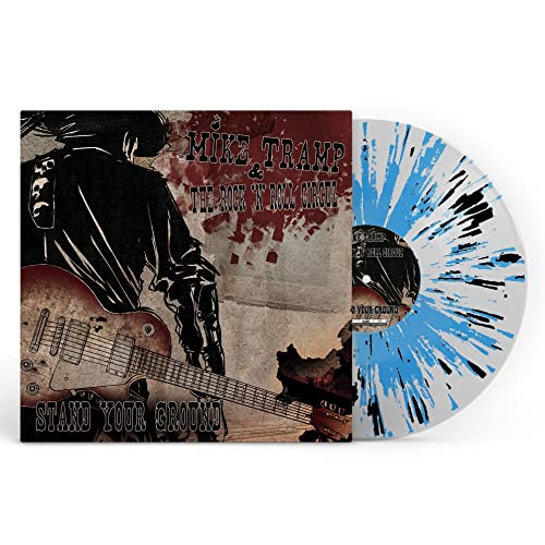 MIKE TRAMP & THE ROC - STAND YOUR GROUND (2LP SPLATTER CRYSTAL, BLACK, image 1