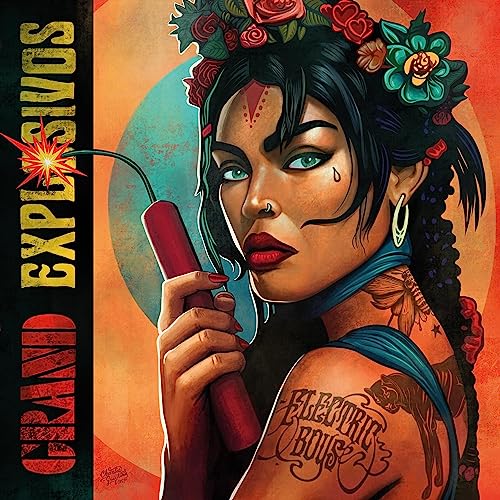 ELECTRIC BOYS - GRAND EXPLOSIVOS (TURQOUISE VINYL) - Vinyl Record image 2