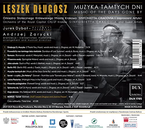 Leszek Dlugosz: Music Of The Days Gone By - CD image 2