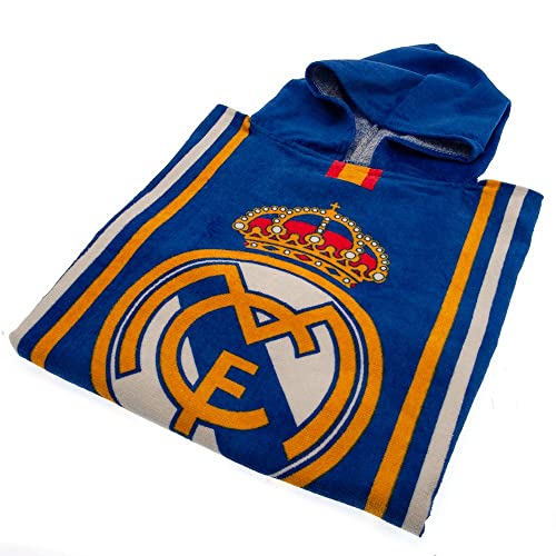 Real Madrid FC - Kids Hooded Po - Clothing - Towe - Approx 55cm x 55cm image 2