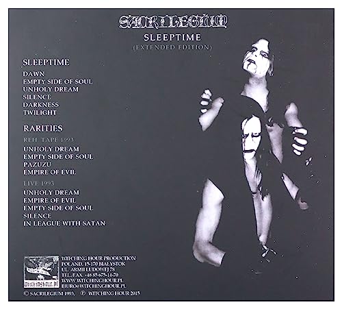 Sacrilegium - Sleeptime - CD image 2