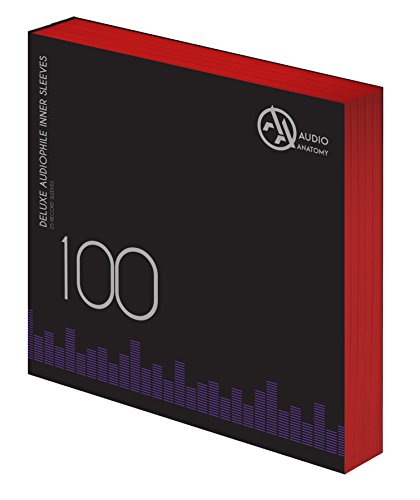 AUDIO ANATOMY - 100 RED LP - 12 INCH INNER SLEEVES AUDIOPHILE DELUXE P image 1