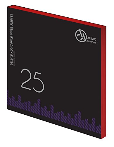 AUDIO ANATOMY - 25 RED LP - 12 INCH INNER SLEEVES AUDIOPHILE DELUXE PO image 1