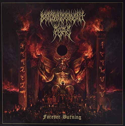 DENOUNCEMENT PYRE - FOREVER BURNING (RED VINYL) - Vinyl Record image 1