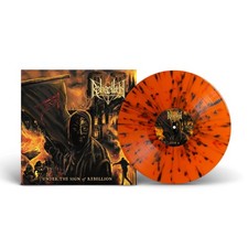 REBAELLIUN - UNDER THE SIGN OF REBELLION (ORANGE W/ BLACK SPLATTER VINY image 2