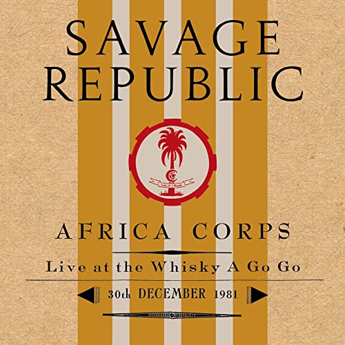 Africa Corps Live at The Whisky A Go Go 30th December 1981 - Vinyl Recor image 1