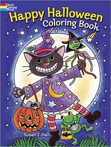 Happy Halloween Coloring Book